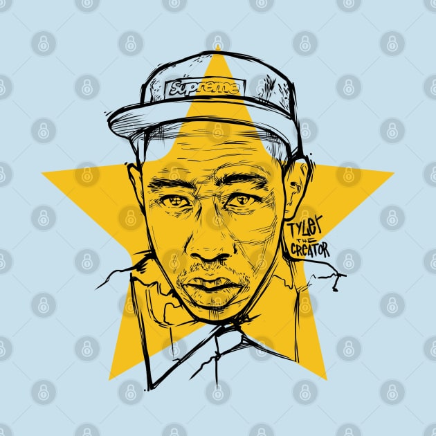 Tyler the Creator Star by Basic Lee