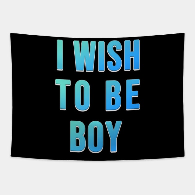 i wish to be boy , i'm old now Tapestry by ahnoun