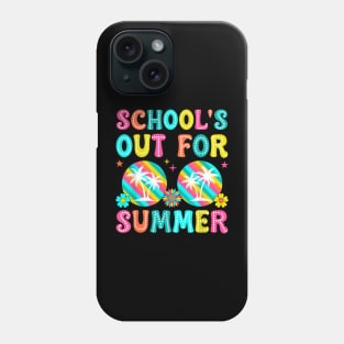 Last Day Of School  Schools Out For Summer Teacher Phone Case