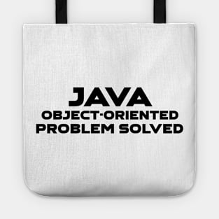 Java Object Oriented Problem Solved Programming Tote