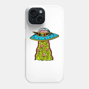 Mushroom Flying Saucer Phone Case