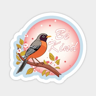 Be Kind Robin Magnet