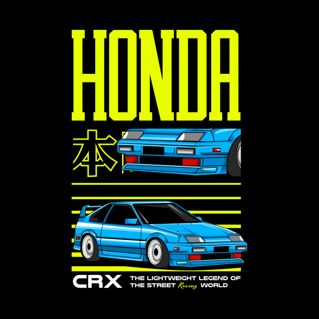 Honda CRX Restoration by Harrisaputra