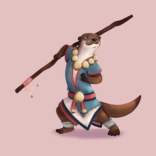 Monk Otter by Melissa Jan