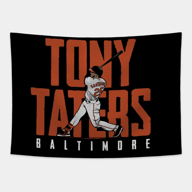 Anthony Santander Tony Teteas Tapestry by KraemerShop