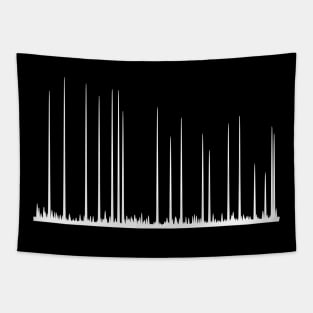 Chromatogram, white Tapestry