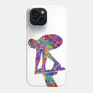 Swimmer male Phone Case