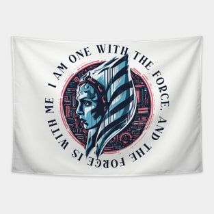 the force is with me Ahsoka Tano Tapestry