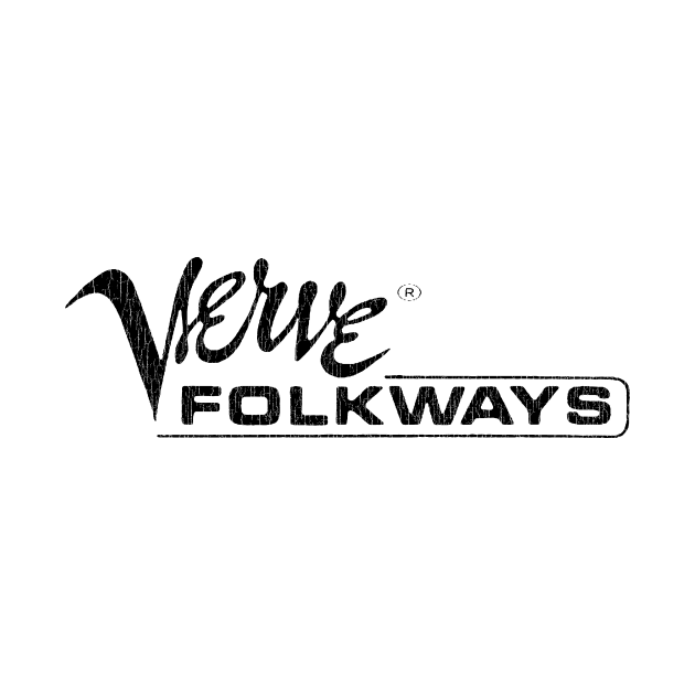 White Verve Records 1956 Folkways by Hidarsup Bahagiarsa