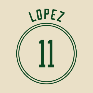 Brook Lopez Name and Number T-Shirt