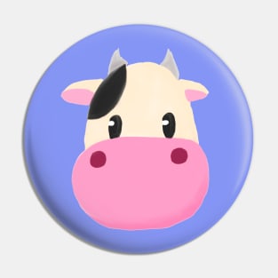 Cute Cow HM Pin