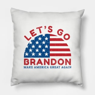 lets go brandon - MAGA Pillow