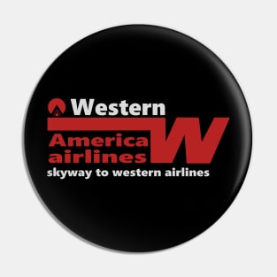 america western airlines Pin