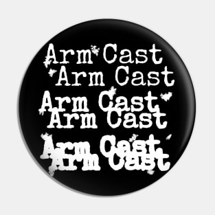 Arm Cast Podcast Pin