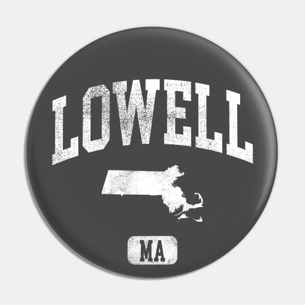 Lowell Massachusetts vintage Pin by hardy 