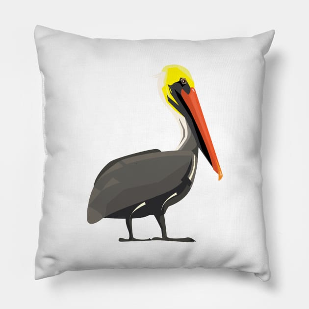 Pelican Pillow by nickemporium1