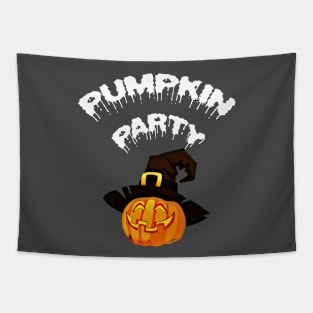 Pumpkin Party Tapestry