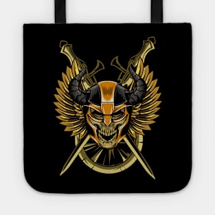 Odin Skull and Sword Tote