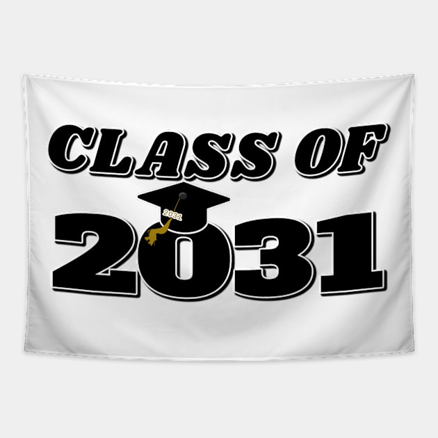 Class of 2031 Tapestry by Mookle