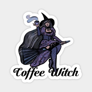 Coffee Witch Magnet