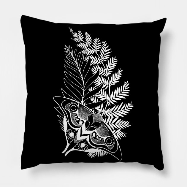 The Last Of Us Part 2 - Ellie tattoo white - Naughty Dog Pillow by Hounds_of_Tindalos