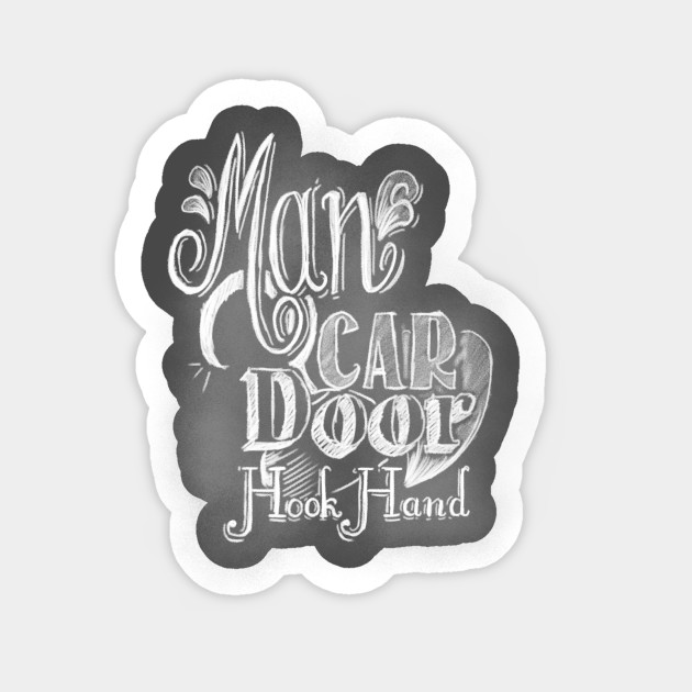 Man Car Door Hook Hand
