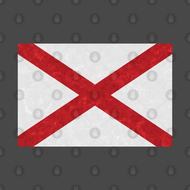 Alabama State Flag by Enzwell