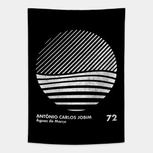 Antonio Carlos Jobim / Minimal Graphic Design Tribute Tapestry