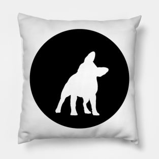 French Bulldog - Silhouette Pillow