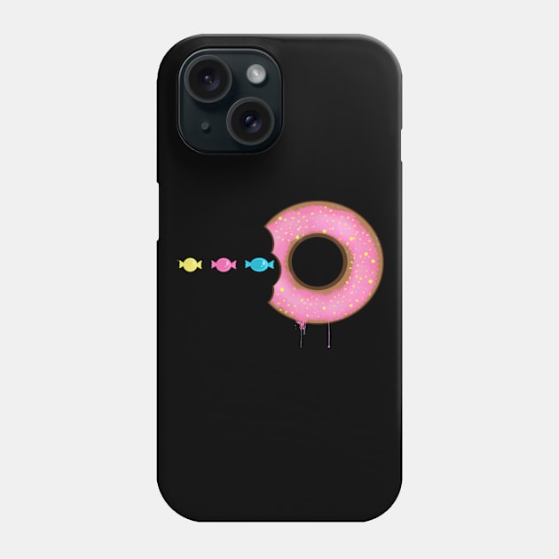 Pac-Donut Phone Case by TaliDe