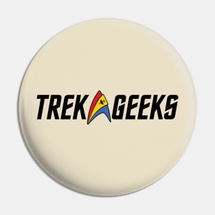 Trek Geeks Logo Pin