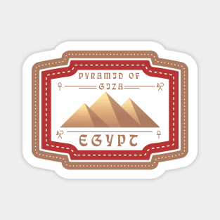 Pyramids of Giza Magnet