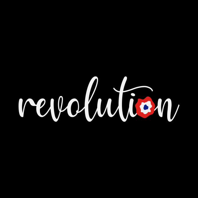 Revolution - French Flag Pin by byebyesally