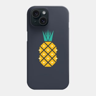 Disco Pineapple in Midnight Blue by Suzie London Phone Case