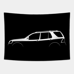 Mercedes-Benz M-Class (W163) Silhouette Tapestry