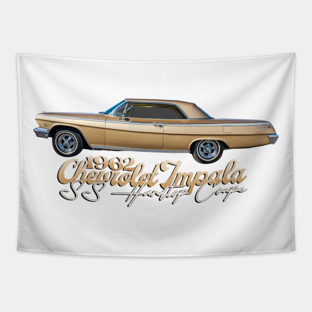 1962 Chevrolet Impala SS Hardtop Coupe Tapestry by Gestalt Imagery