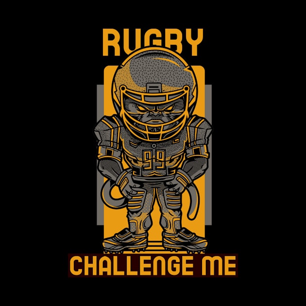 RUGBY, CHALLENGE ME by FuadShop