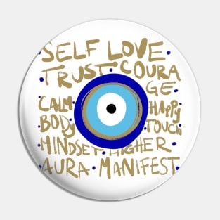 Evil eye good words Pin