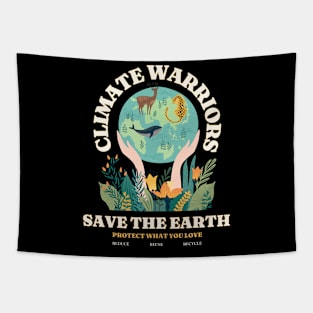 CLIMATE WARRIORS Tapestry