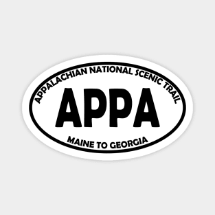 Appalachian National Scenic Trail oval Magnet