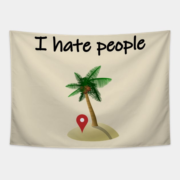 I hate people Tapestry by MissMorty2