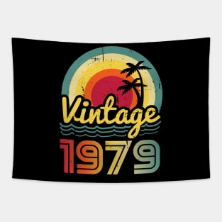 Vintage 1979 Made in 1979 44th birthday 44 years old Gift Tapestry