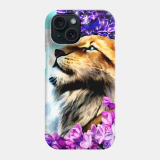 Lion. King of the Jungle Phone Case