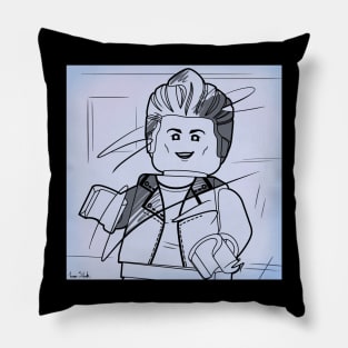 LEGO a-ha Take On Me (Video Quality Edition) Pillow