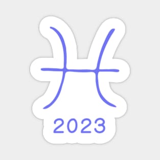 pisces 2023 Magnet