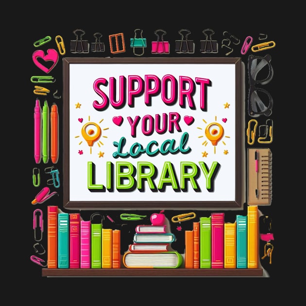 Support your local Library by Iceman_products