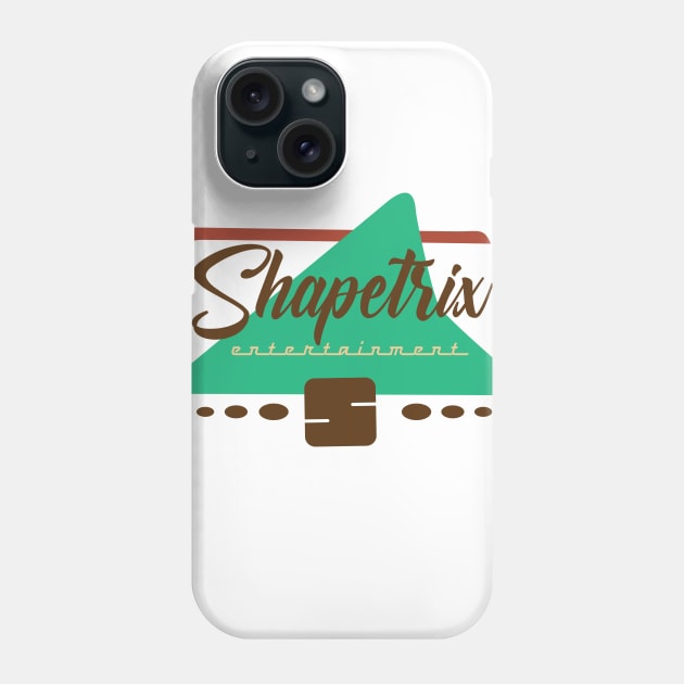 50's Shapetrix Logo - green arrow Phone Case by Shapetrix