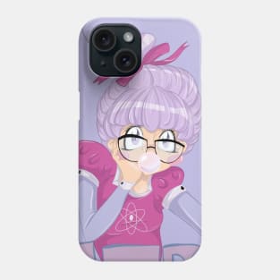 Shy Violet is a nerd Phone Case