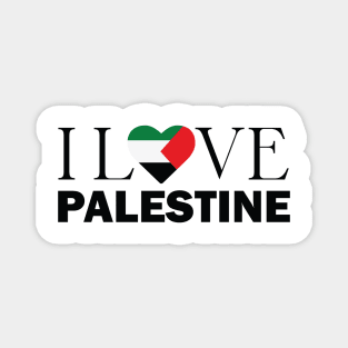 I Love Palestine Magnet