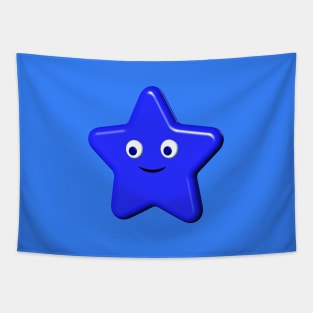 Shiny Plastic Star Tapestry